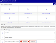 Tablet Screenshot of medicarehygiene.net